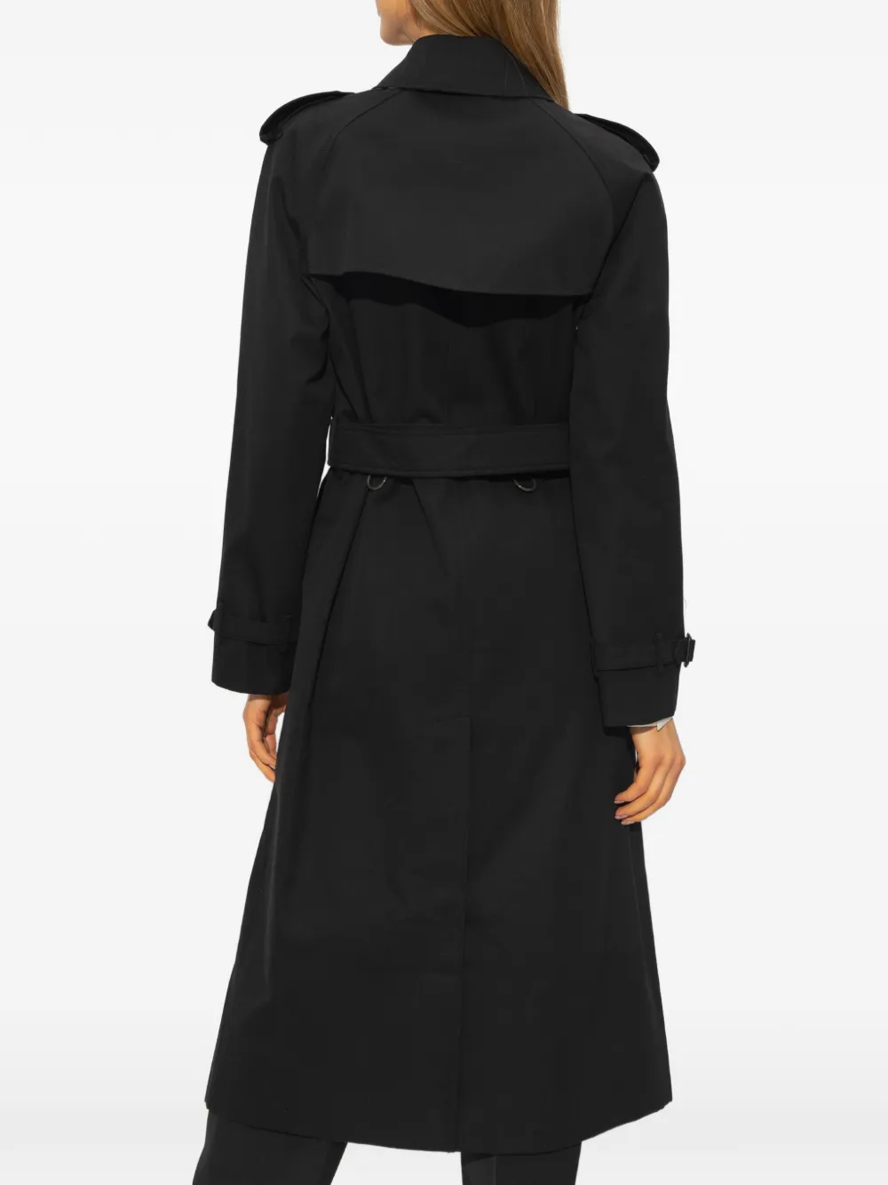 Burberry The Waterloo trenchcoat Zwart