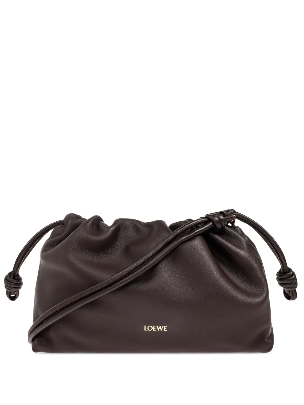 LOEWE Borsa a secchiello Flamenco - Marrone