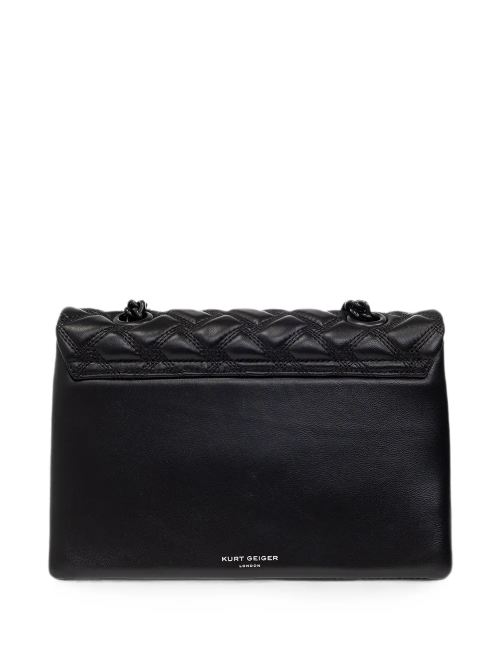 Kurt Geiger London Kensington Drench gewatteerde schoudertas Zwart