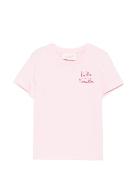 MC2 Saint Barth Kids Elly logo-embroidered  T-shirt