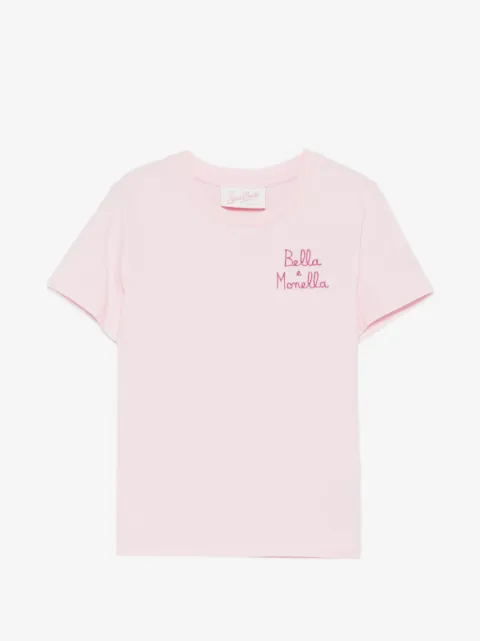 MC2 Saint Barth Kids Elly logo-embroidered  T-shirt