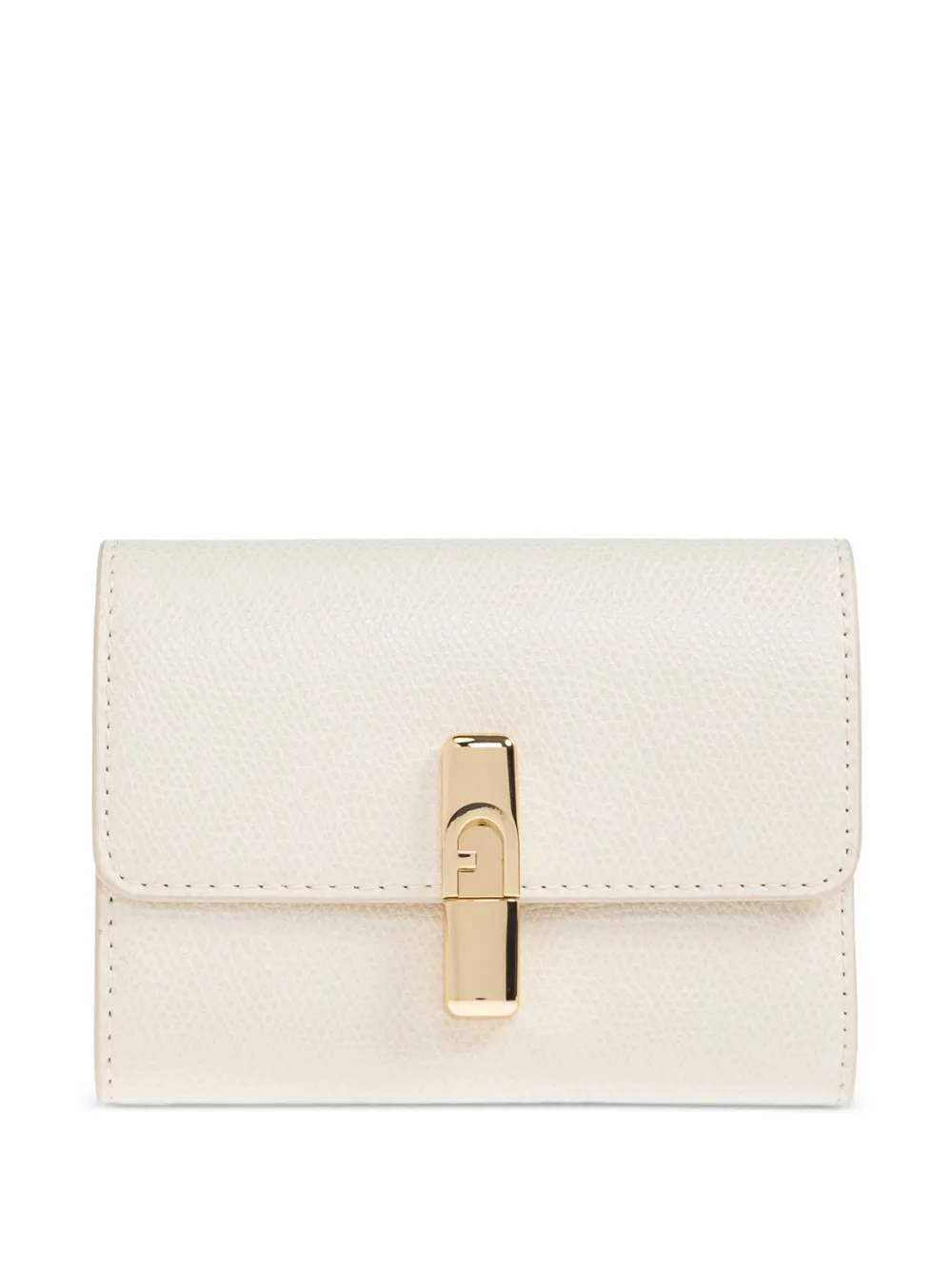 Furla small Iride leather wallet - Bianco