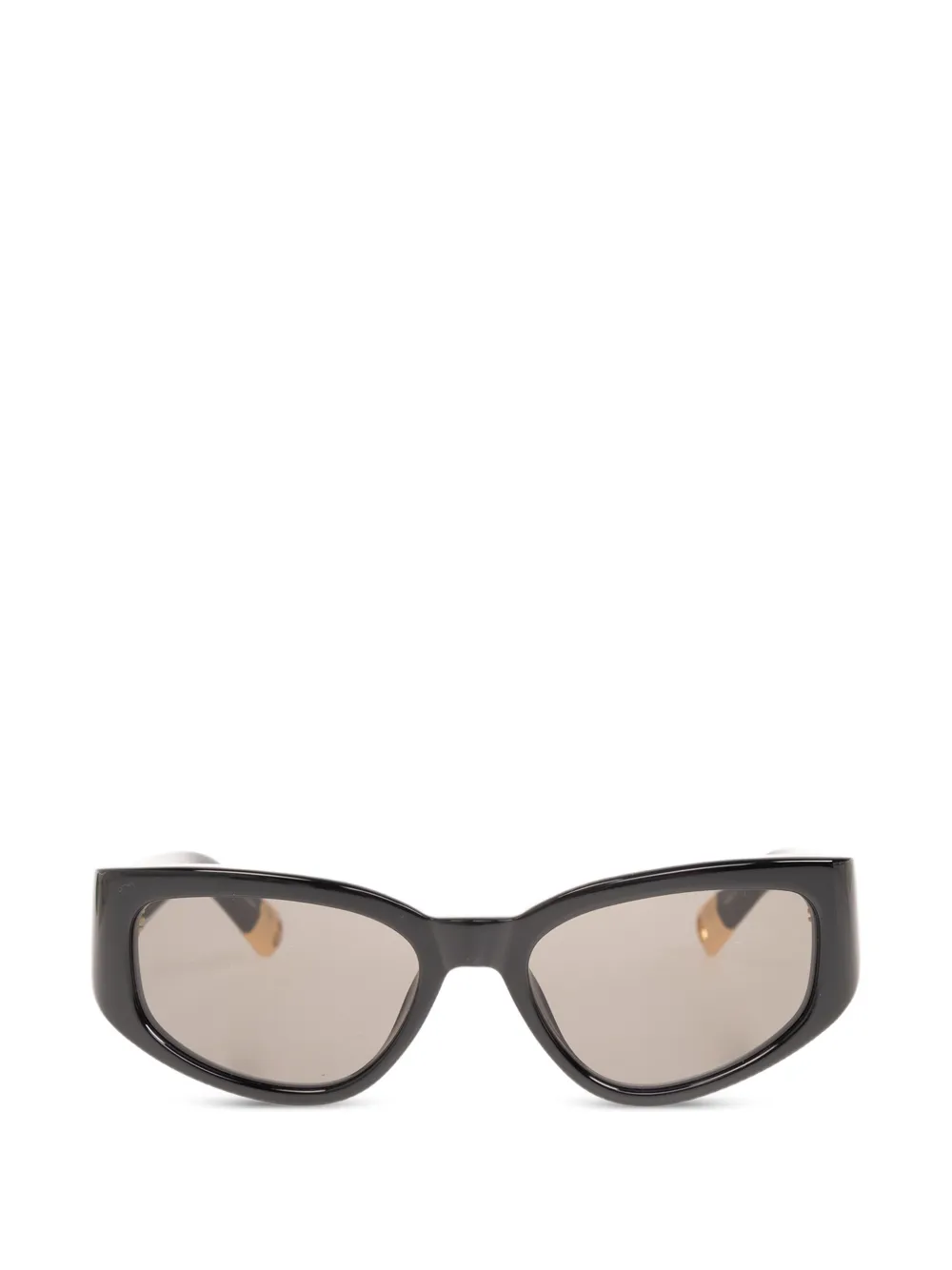 Jacquemus Zonnebril met cat-eye montuur Zwart