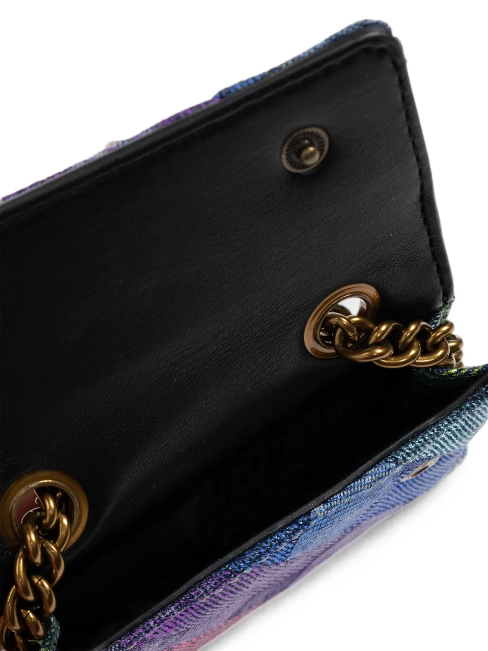 Kurt Geiger London Micro Kensington tas Blauw