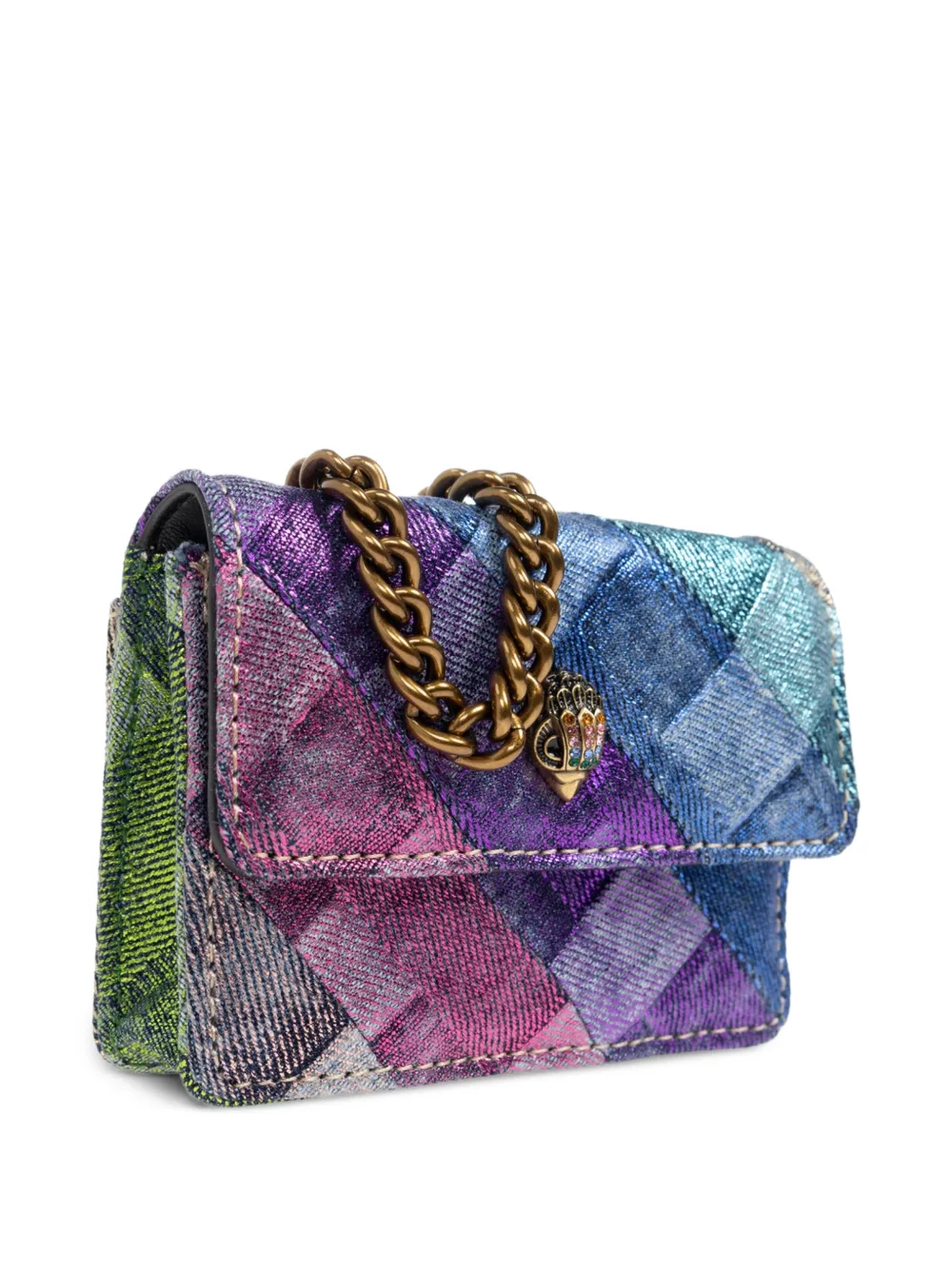 Kurt Geiger London Micro Kensington tas Blauw