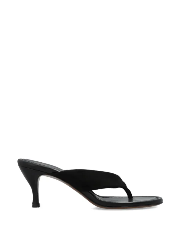 Neous Megrez Suede Sandals in Black