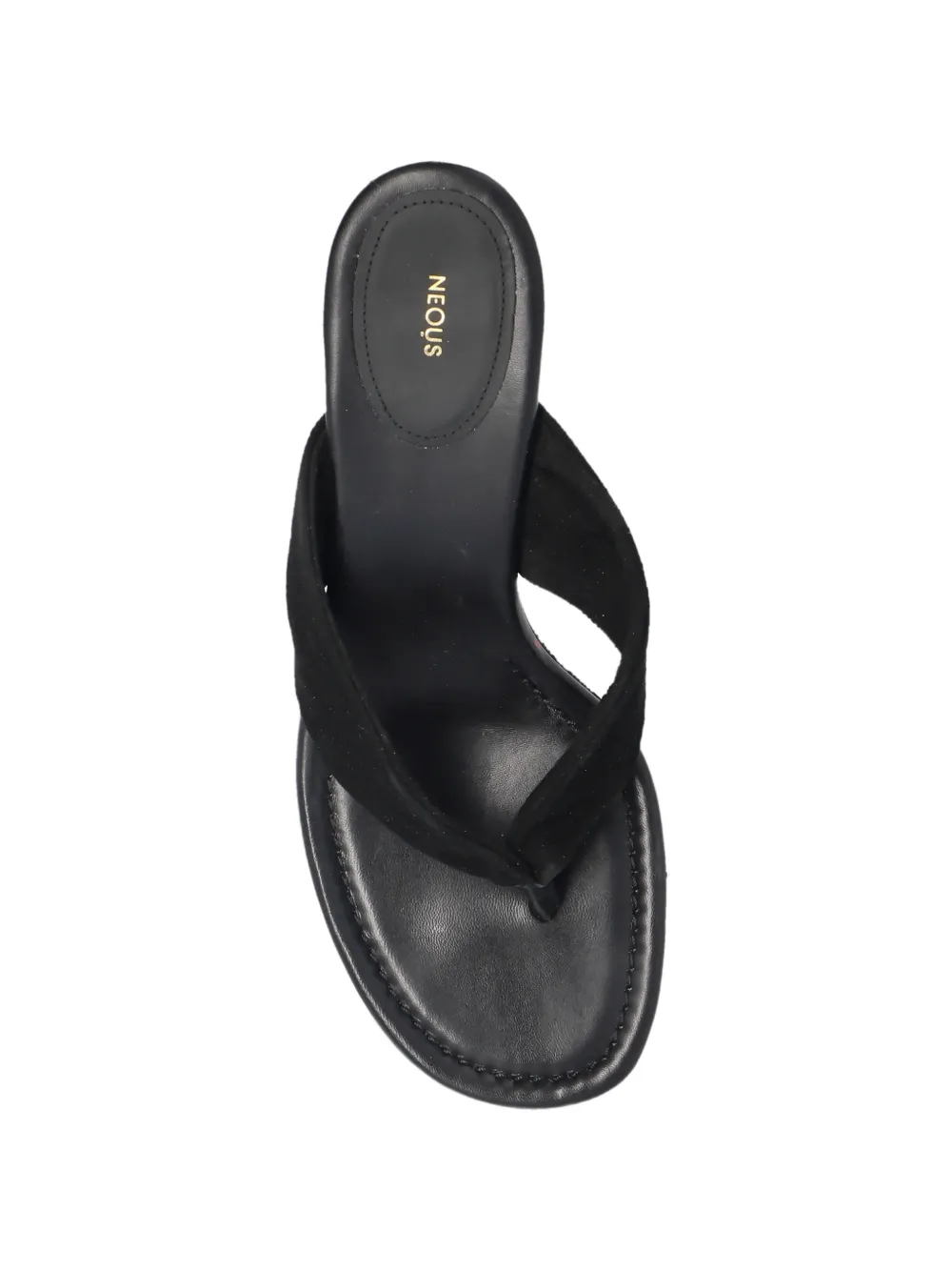 NEOUS Megrez suède sandalen Zwart
