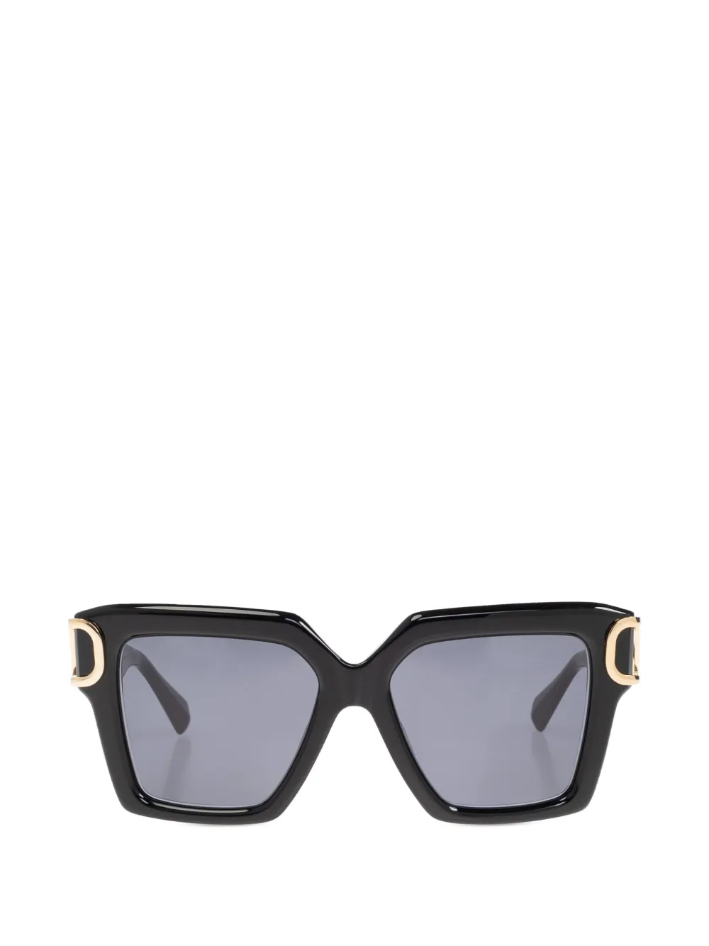 VALENTINO GARAVANI EYEWEAR oversized-frame sunglasses - Nero