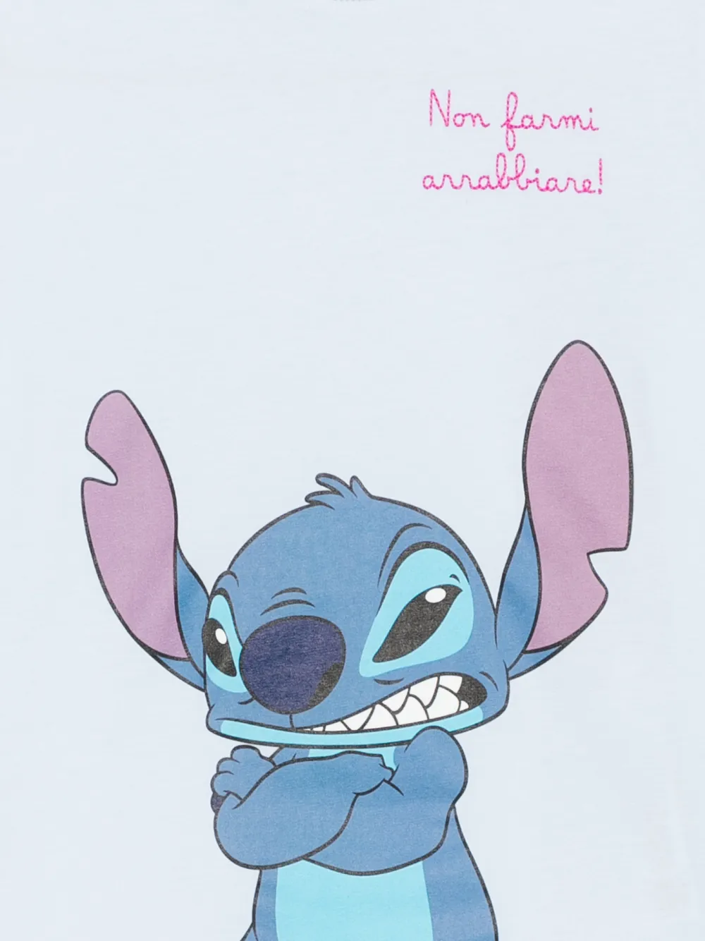 MC2 Saint Barth Kids x Disney Elly T-shirt met grafische print Blauw