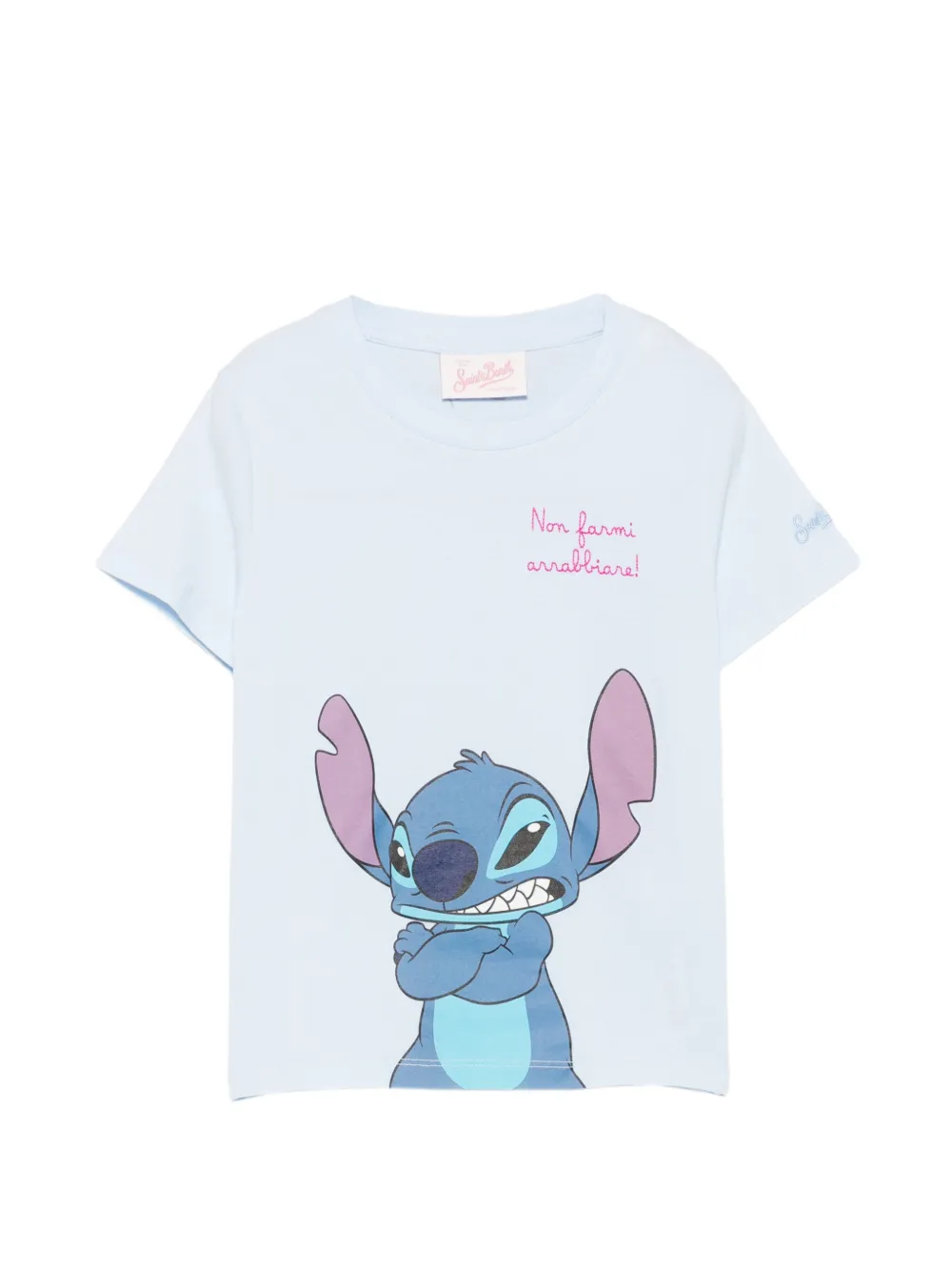 MC2 Saint Barth Kids x Disney Elly graphic-print T-shirt - Blau
