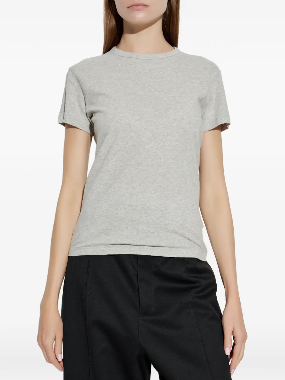 Officine Generale Lara T-shirt van biologisch katoenen Grijs