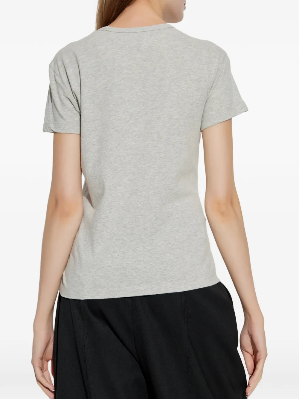 Officine Generale Lara T-shirt van biologisch katoenen Grijs