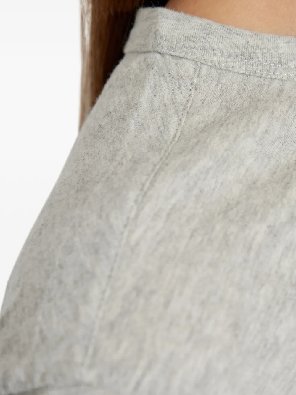 Officine Generale Lara T-shirt van biologisch katoenen Grijs