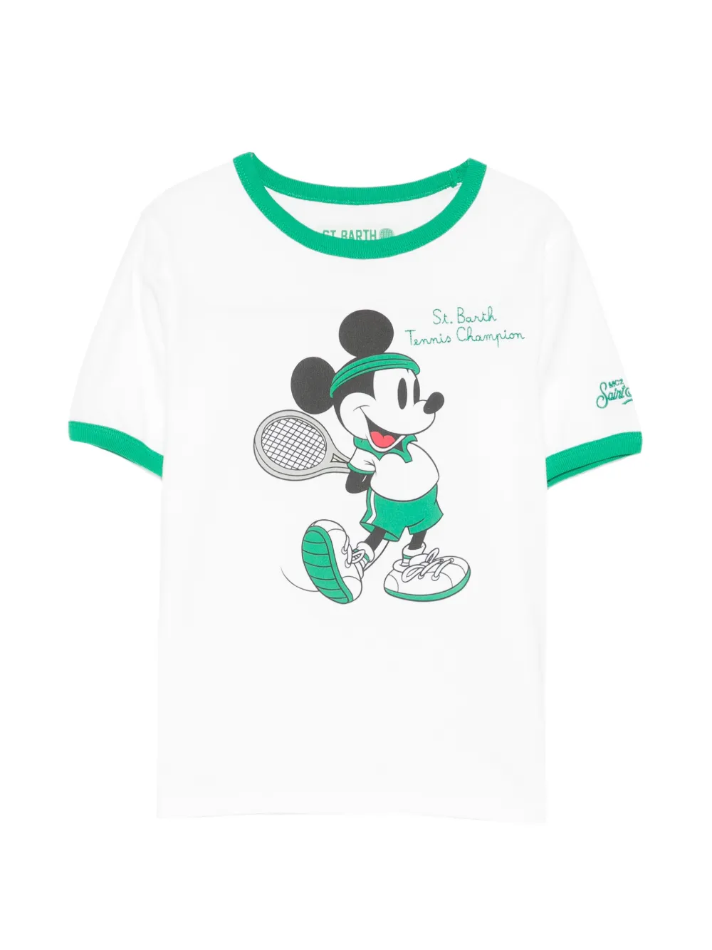 MC2 Saint Barth Kids x Disney Dean round-neck T-shirt - Weiß