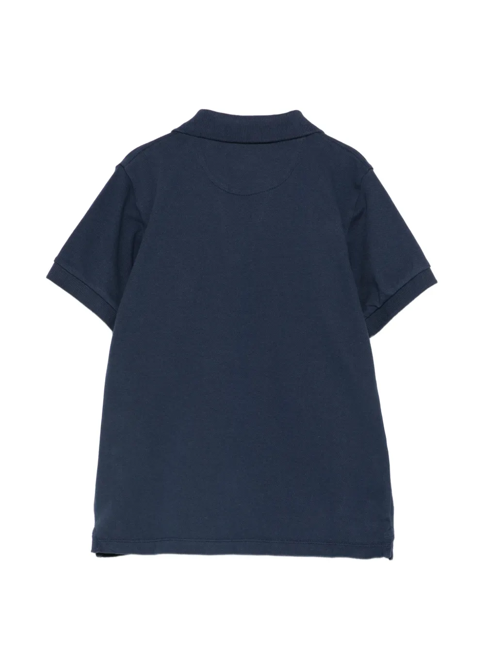MC2 Saint Barth Kids Charles T-shirt met geborduurd logo Blauw