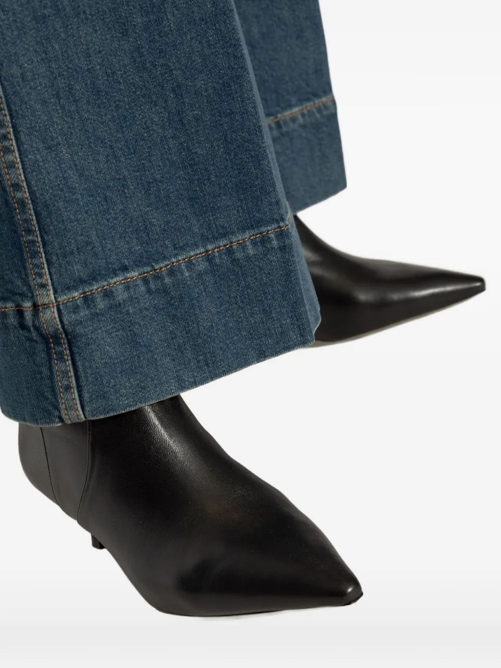 Stuart Weitzman 50mm Naomi ankle boots Zwart
