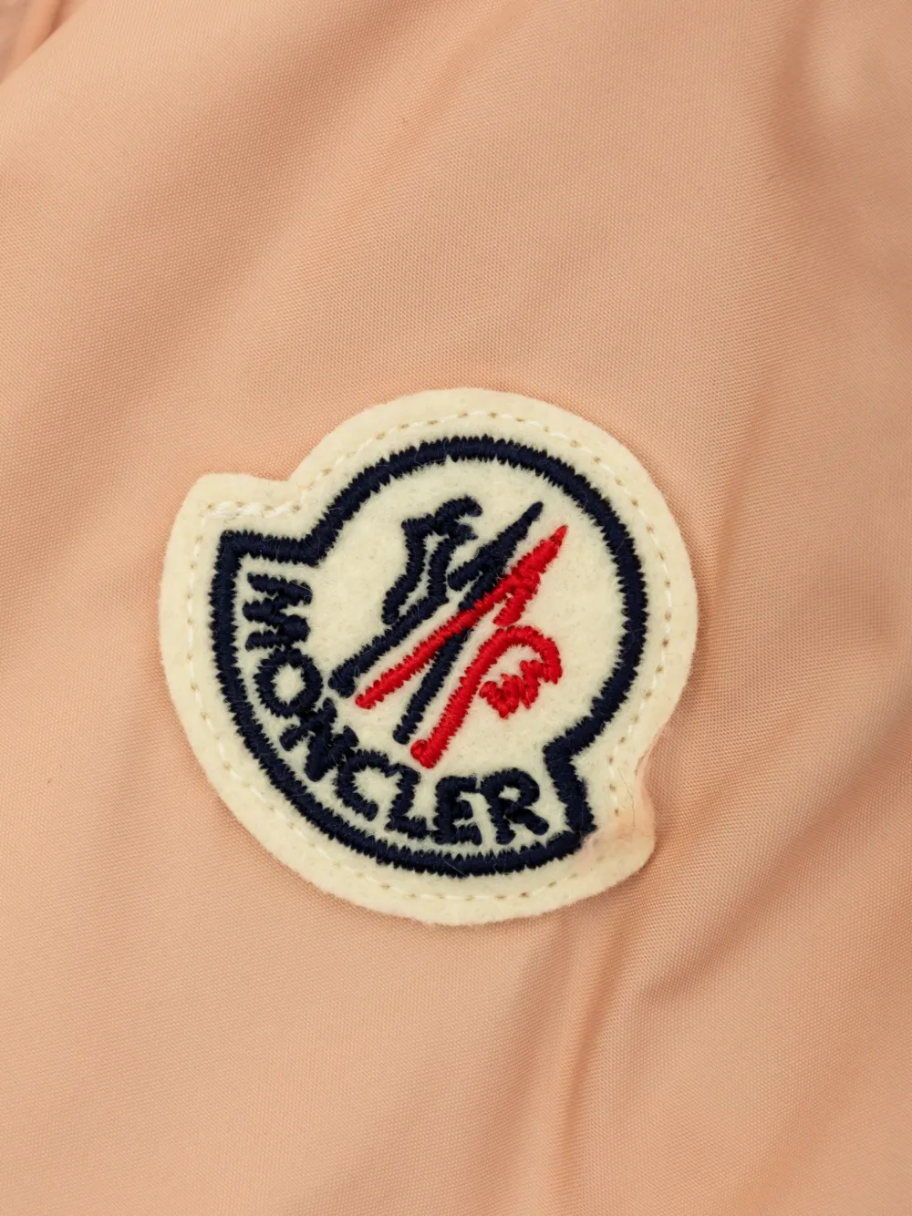 Moncler Enfant Jack met capuchon Oranje