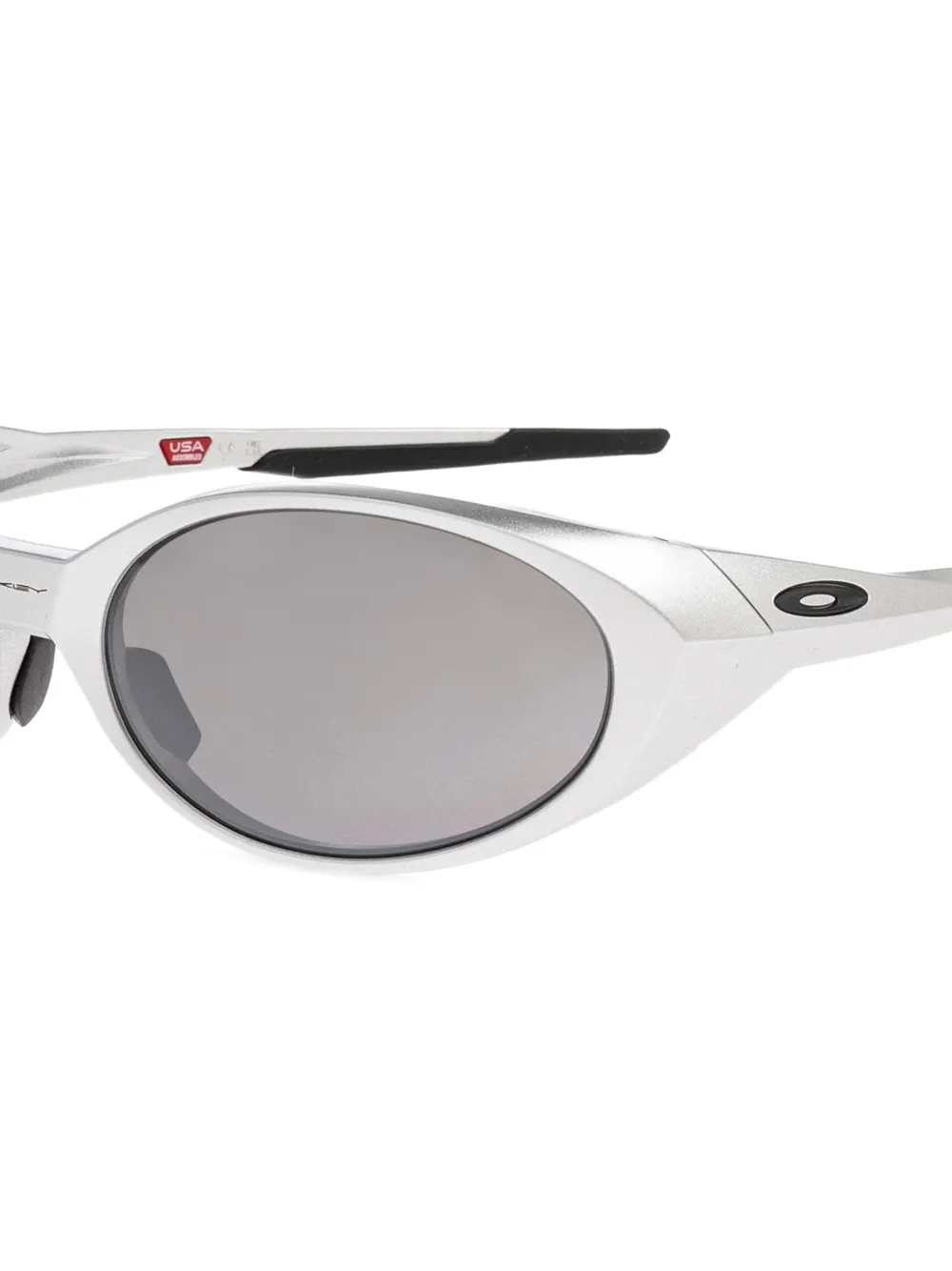 Oakley Eye Jacket Redux zonnebril met ovalen montuur Zilver