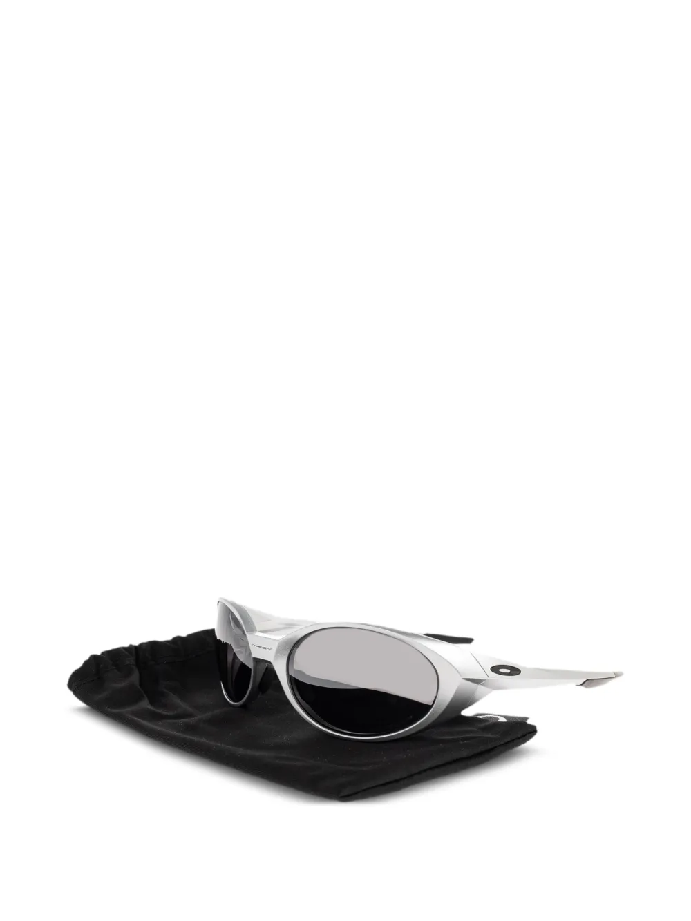 Oakley Eye Jacket Redux zonnebril met ovalen montuur Zilver