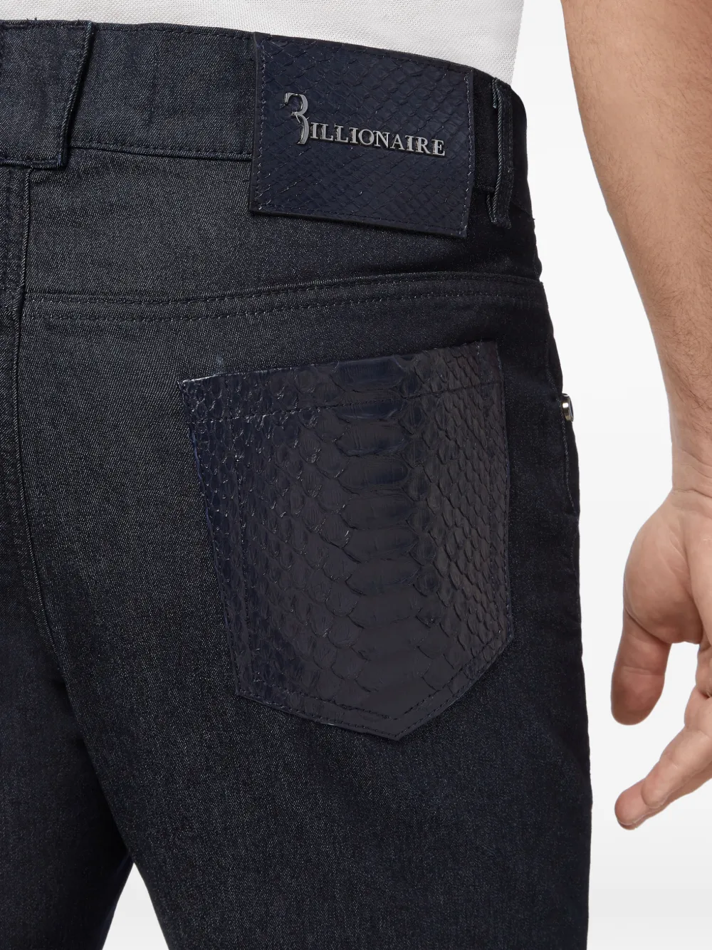 Billionaire Straight jeans Blauw
