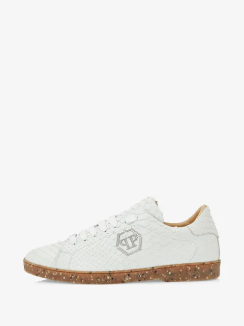 Philipp Plein python leather sneakers