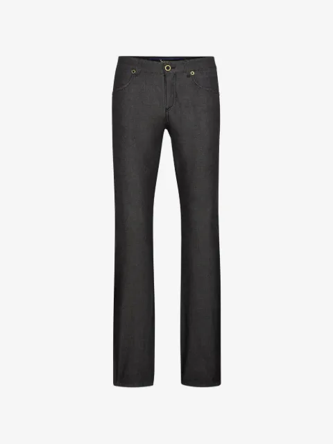 Billionaire logo-plaque regular-fit jeans