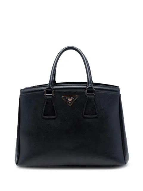 Prada Pre-Owned tote Lux Parabole de piel Saffiano 2010-2026