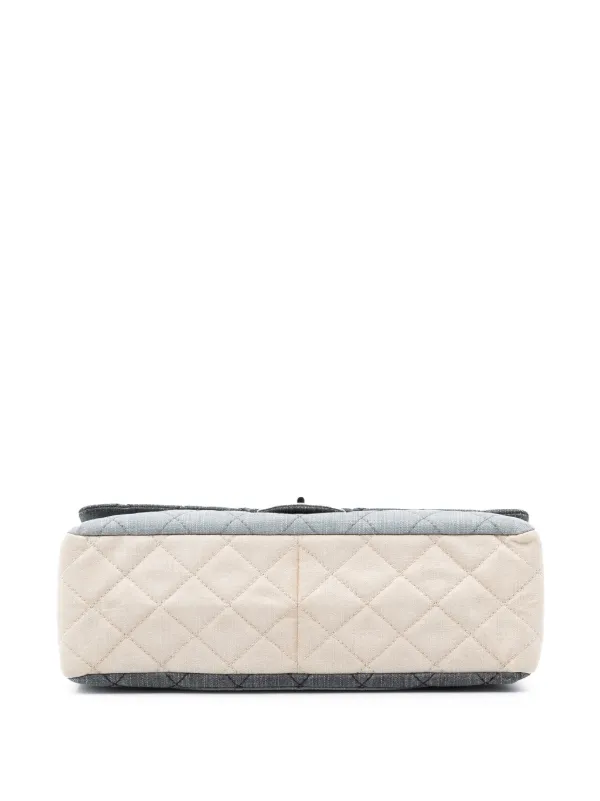 CHANEL Pre-Owned 2009-2010 トリコロール マトラッセ デニム