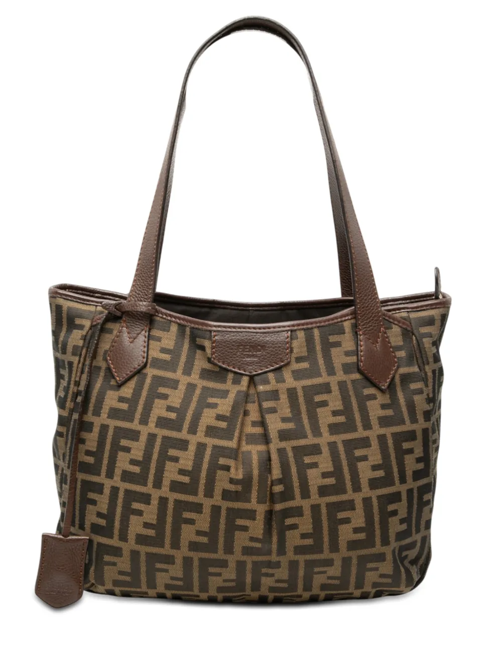 Fendi Pre-Owned 2010-2026 Zucca Canvas Grande Shopping tote bag - Marrone