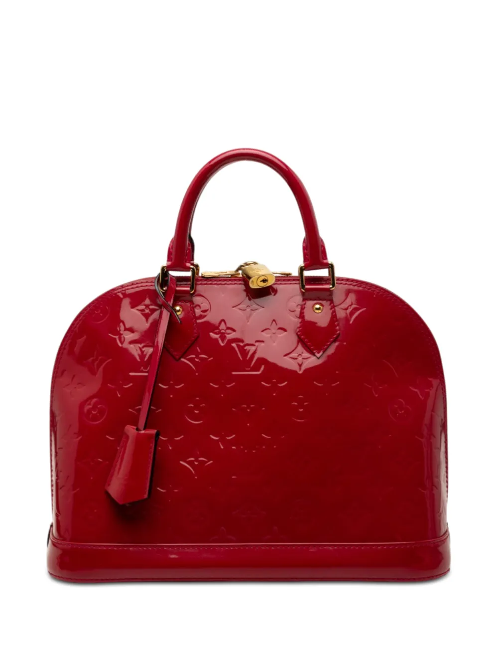 Louis Vuitton Pre-Owned 2013 Monogram Vernis Alma PM handbag - Rot