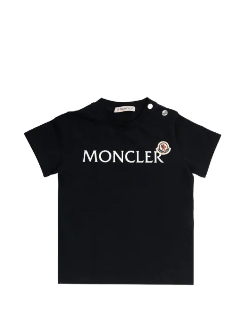 Moncler Enfant t-shirt à patch logo