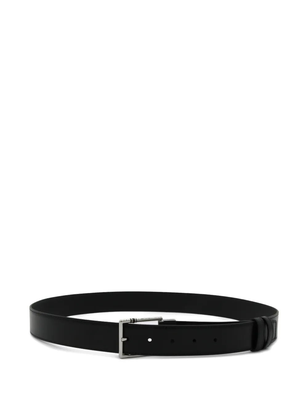 Montblanc leather buckle-fastening belt - Nero