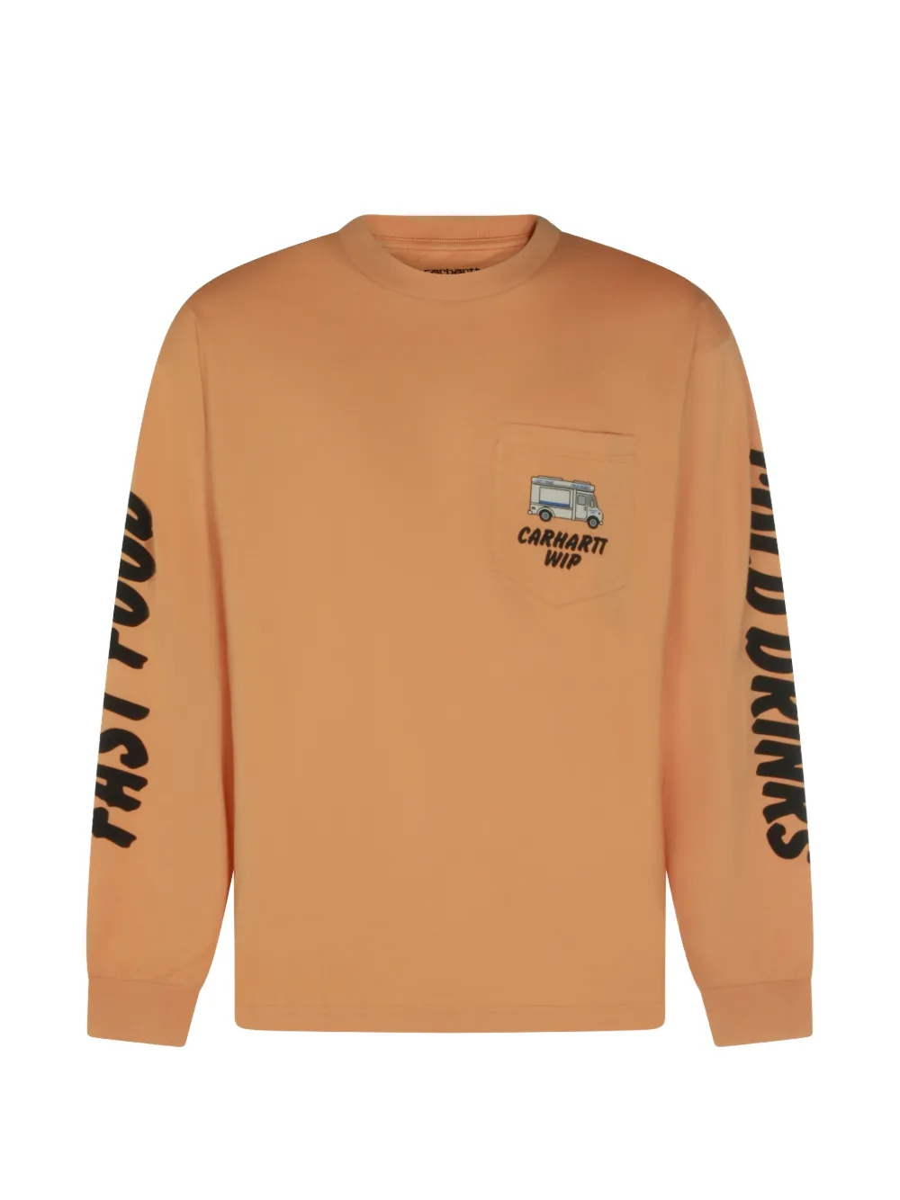 Carhartt WIP Felpa L/S Cold Drinks - Arancione