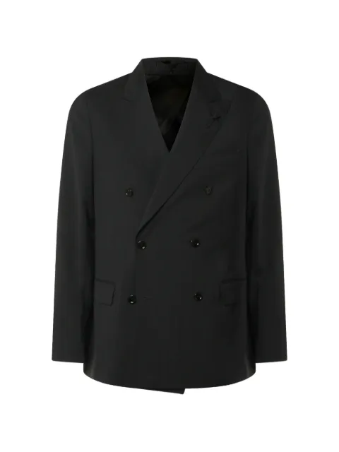 Lardini double-breasted wool suit