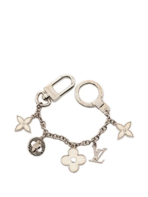 Louis Vuitton Pre-Owned 2016 Plated Fleur D Epi Bag Charm key chain