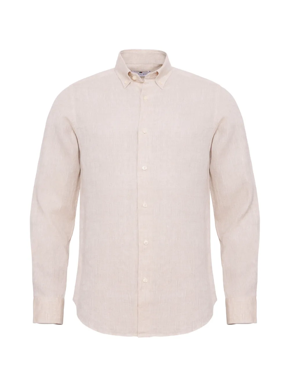 LOJA DAS MEIAS button-down collar long-sleeve shirt - Toni neutri