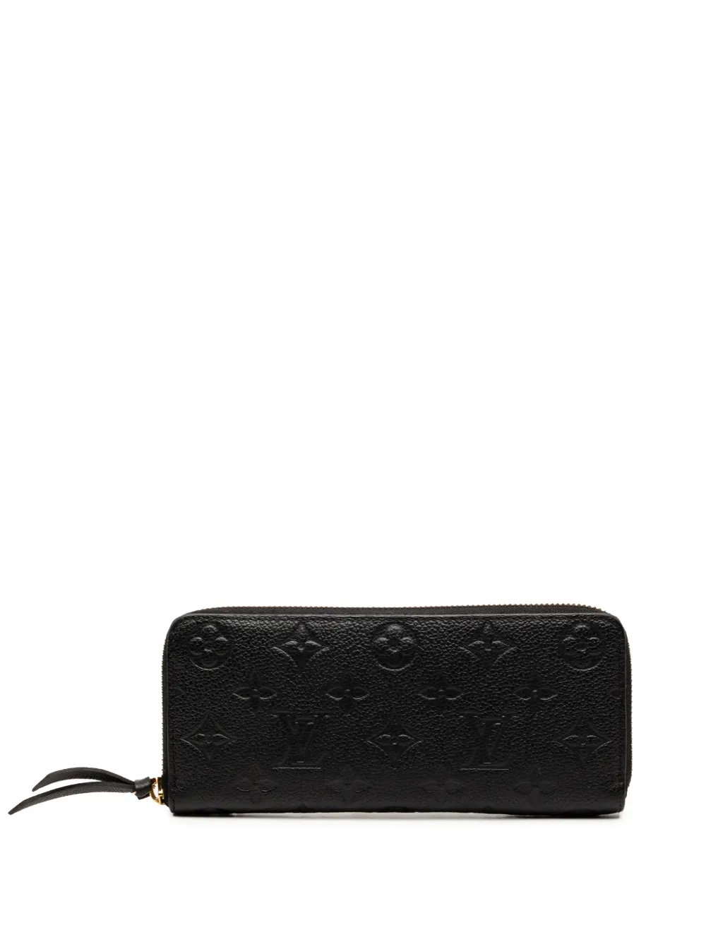 Louis Vuitton Pre-Owned 2019 Monogram Empreinte Clemence Wallet long wallets - Nero