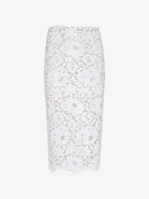 L'Agence Makena sequin-embellished midi skirt