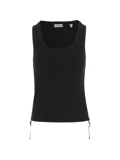 Burberry top con moño lateral