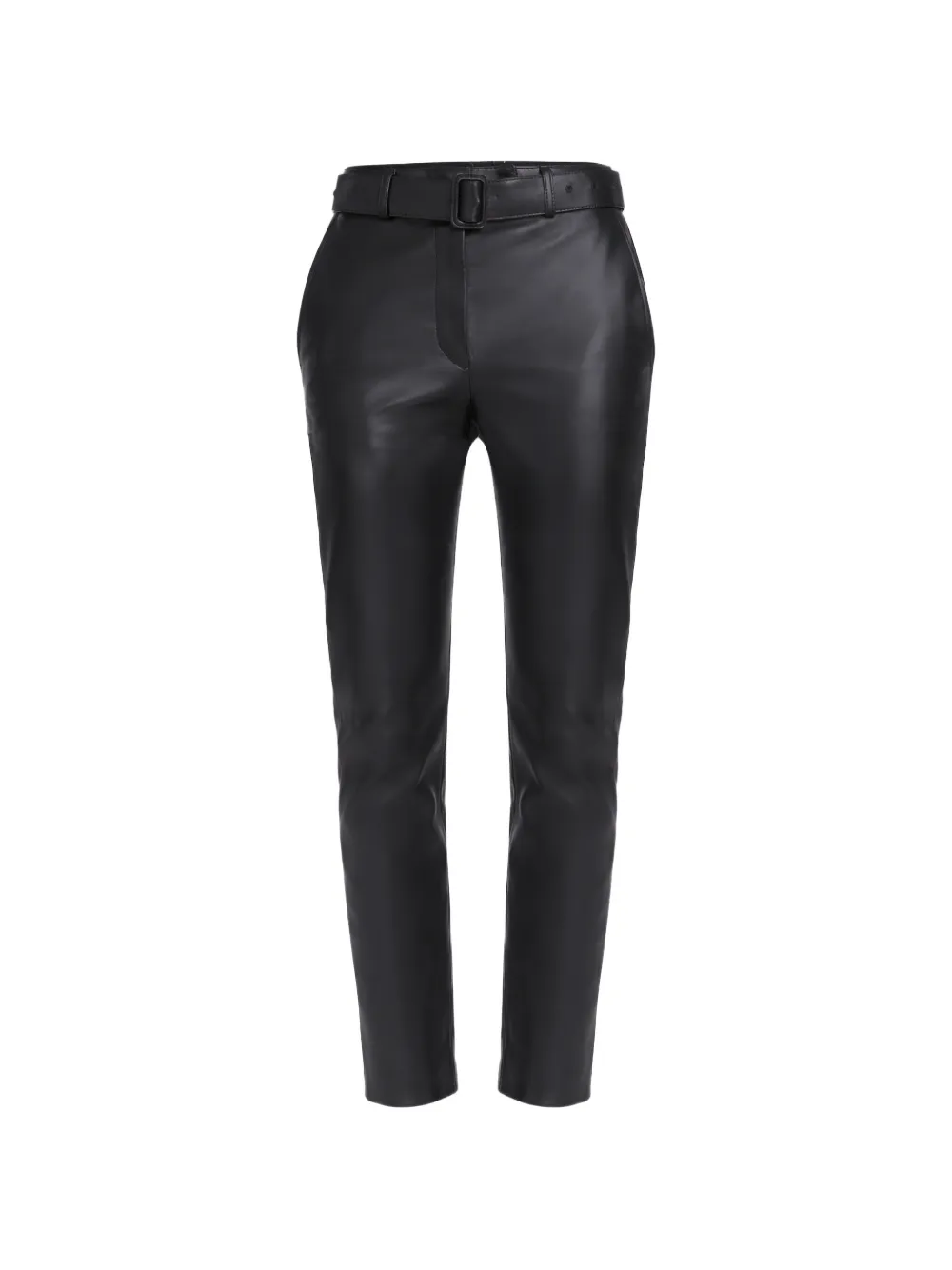Elie Saab leather trousers - Nero