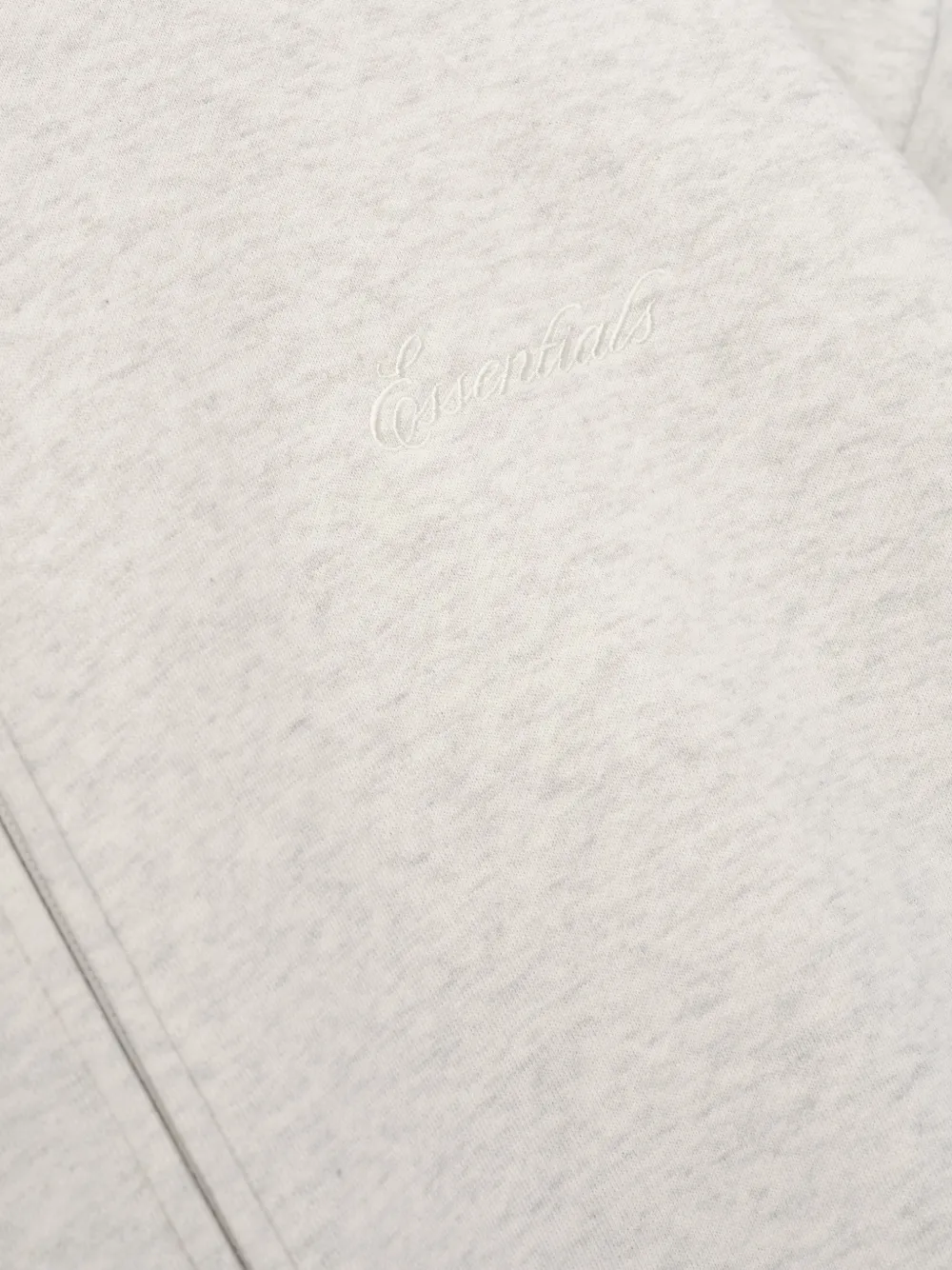 FEAR OF GOD ESSENTIALS Signature Classic hoodie met rits Grijs