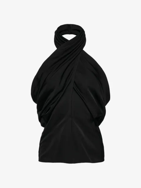 Magda Butrym Top mit Neckholder