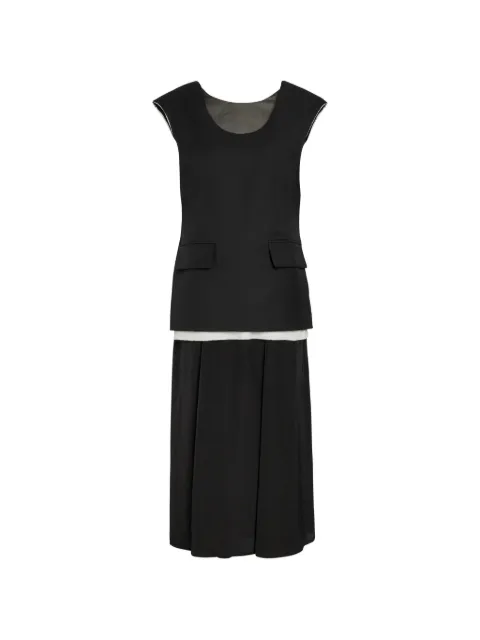 VORANIDA flap-pocket midi dress