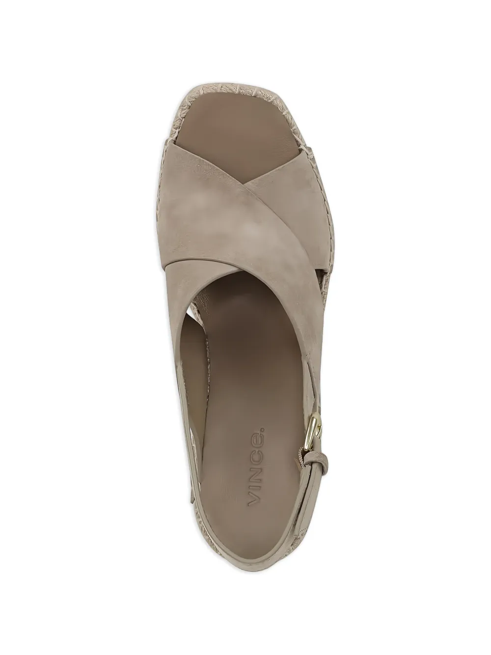 Vince Georgia crossover espadrille sandals Beige