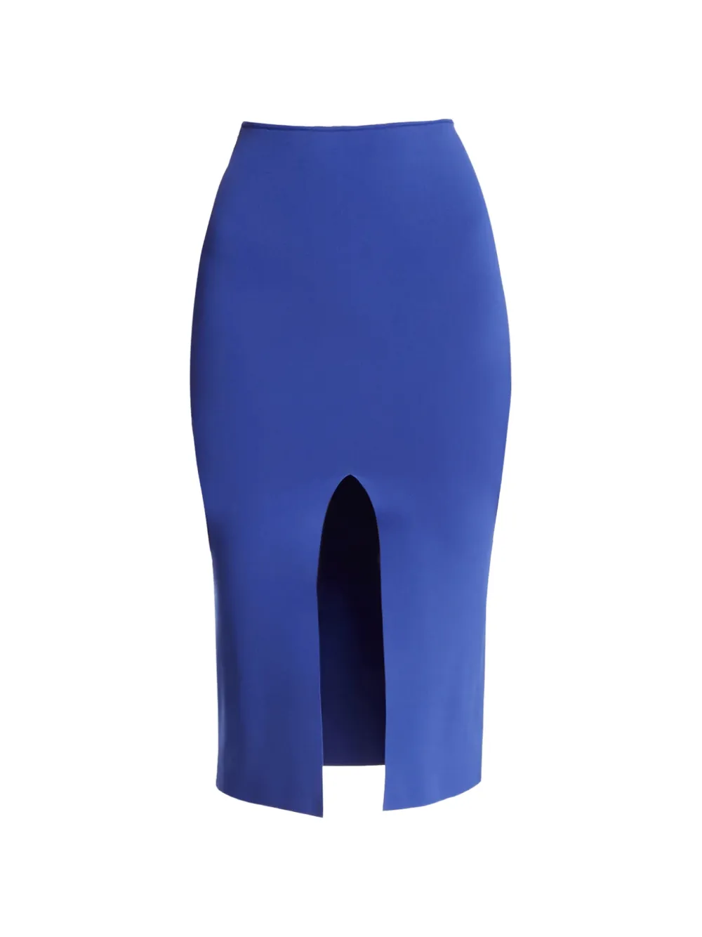 Jil Sander knit straight skirt - Blu