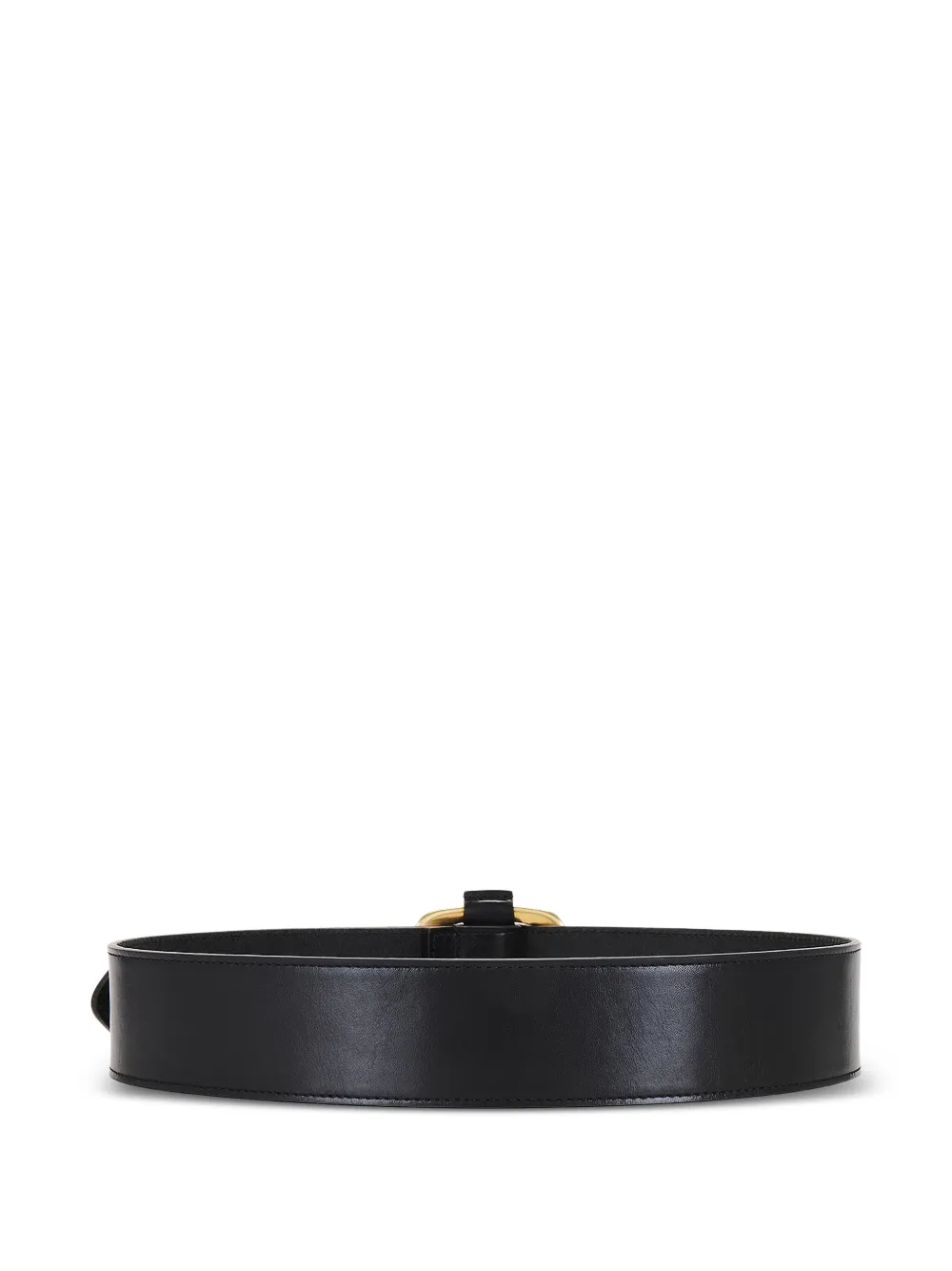 Saint Laurent Leren gespriem Zwart