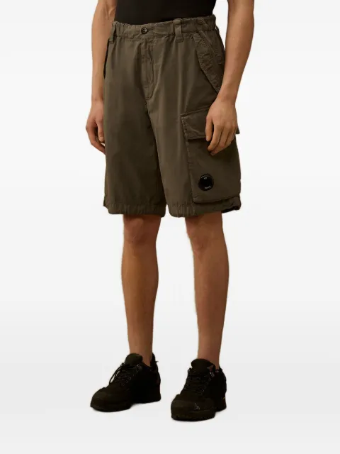 C.P. Company cotton rip-stop loose Lens cargo shorts