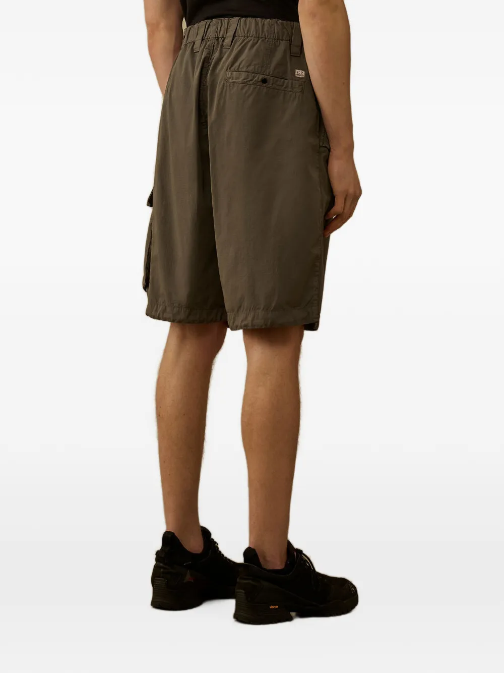 C.P. Company Katoenen cargo shorts Grijs