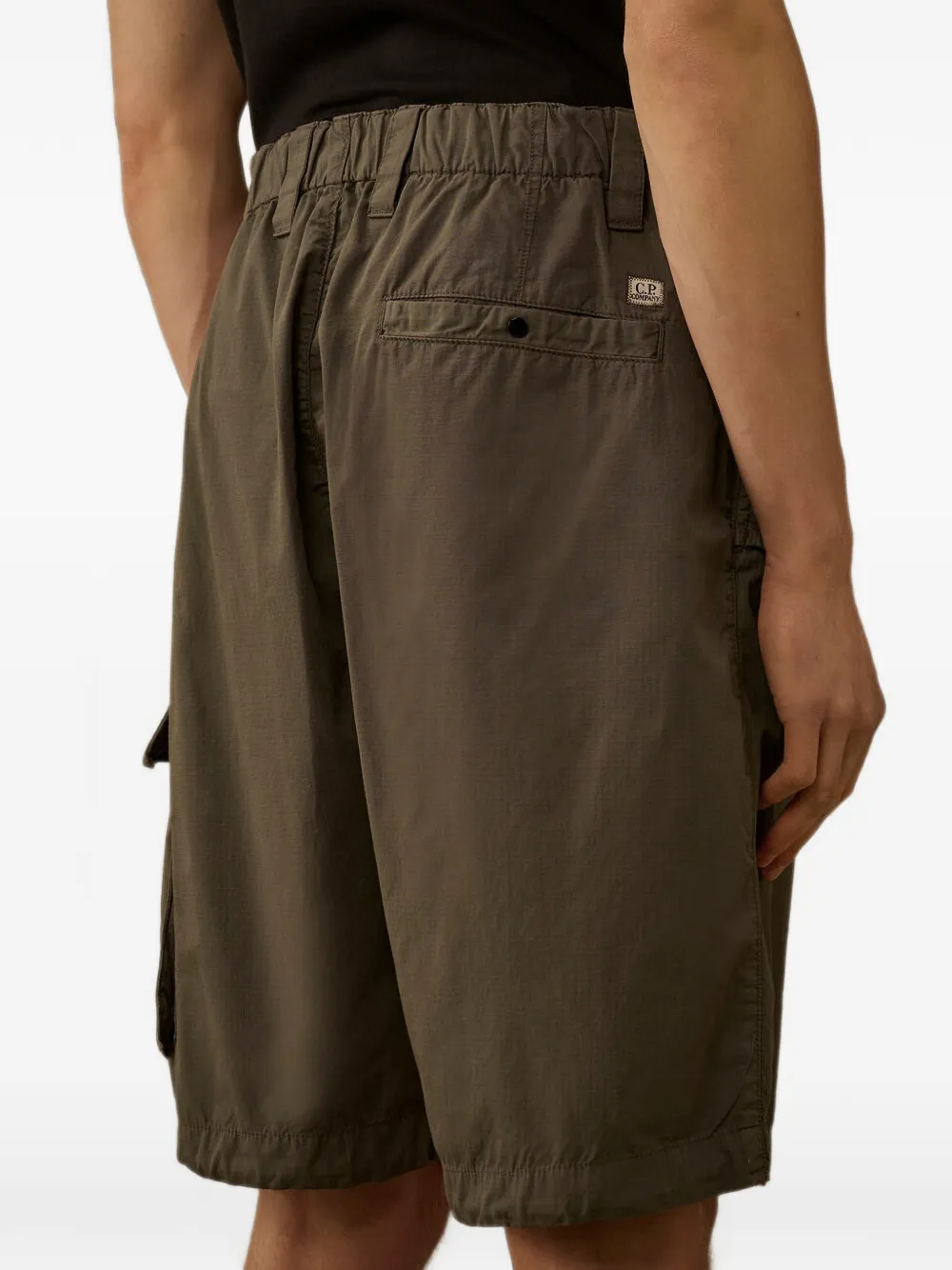 C.P. Company Katoenen cargo shorts Grijs