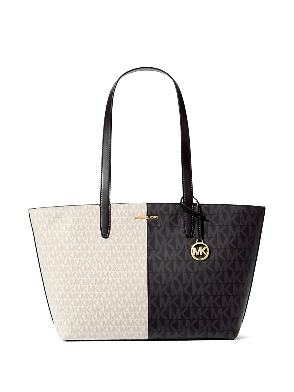 Michael Kors medium Jet Set monogram-print tote bag - Toni neutri